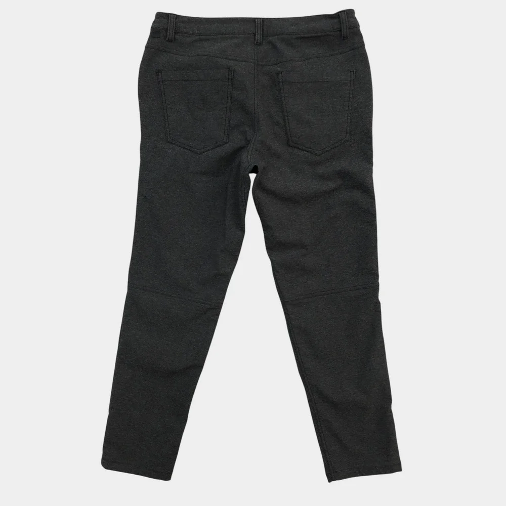 Lululemon ABC Pant Slim Mens 31 Tech Canvas Gray 5 Pocket Stretch Trousers